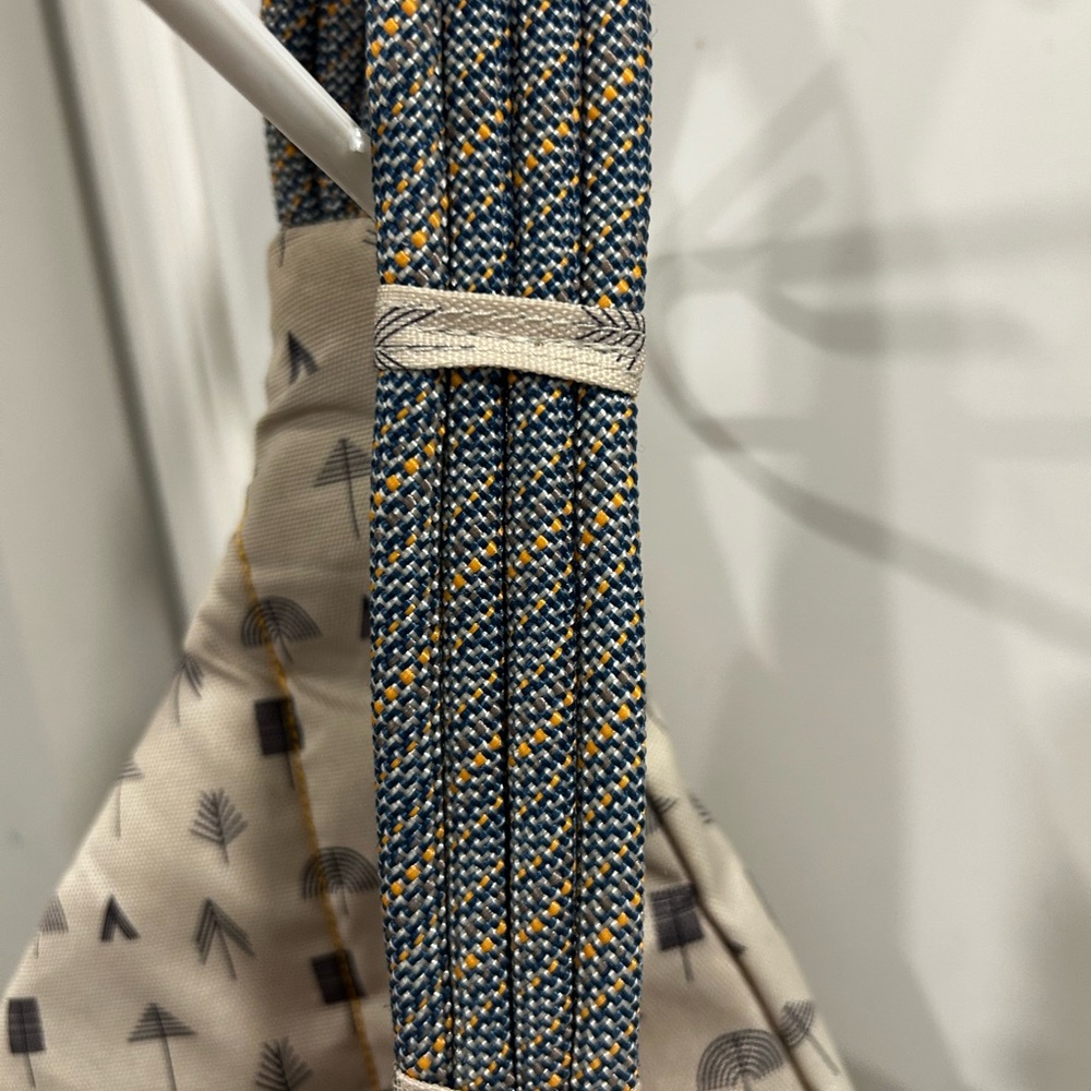 KAVU Beige Sling Bag with Black and Orange Details - Picture 6 of 6